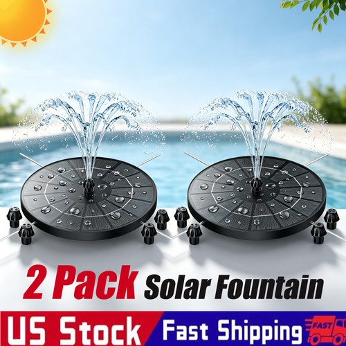 Pack solar bird bath - 2,